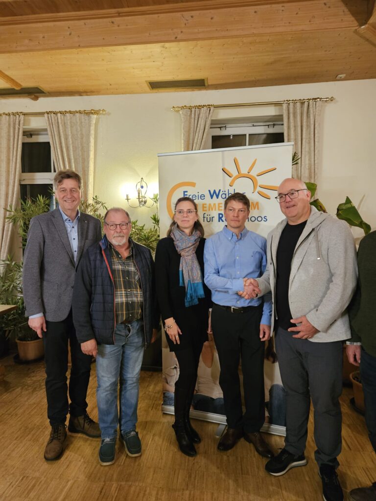 Freie Wähler Vierkirchen, Röhrmoos, und ÜB Dachau mit Landratskandidaten 2026